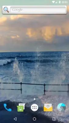 Ocean Waves Live Wallpaper android App screenshot 3